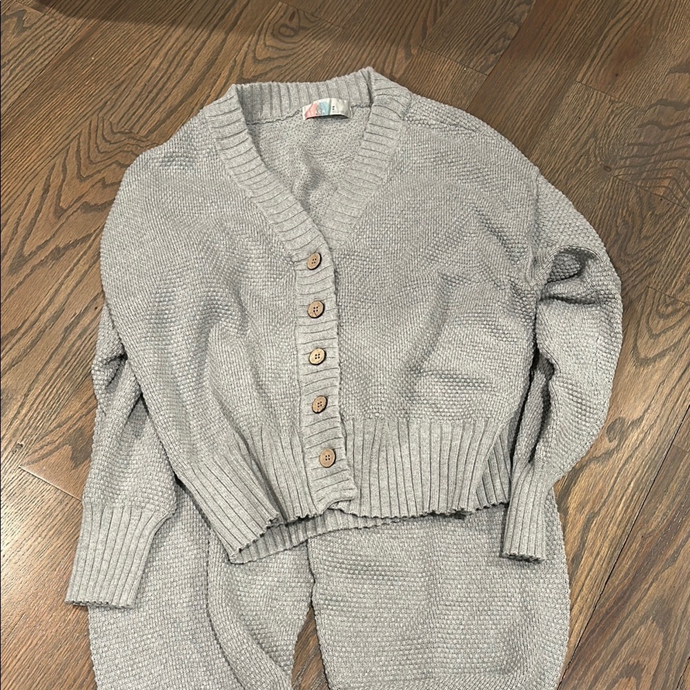 Free People Hailee Cardi Set